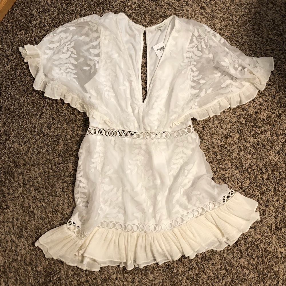 White summer dress